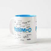 Apotheken-Student Pharm-D Geschenke Zweifarbige Tasse (Vorderseite Links)