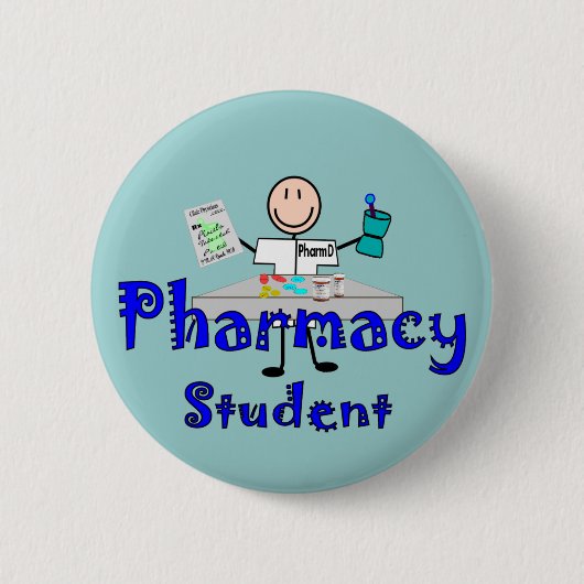 Apotheken-Studenten-Geschenke Button (Vorderseite)