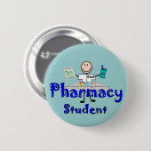 Apotheken-Studenten-Geschenke Button (Vorne & Hinten)