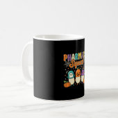 Apotheken-Team Halloween-Geist-Pillen-Design_1 Kaffeetasse (Vorderseite Links)