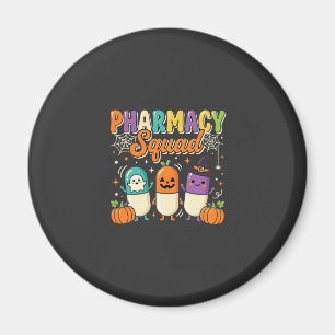 Apotheken-Team Halloween-Geist-Pillen-Design_1 Magnet