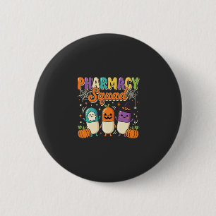 Apotheken-Team Halloween-Geister-Pillen-Design_1 Button