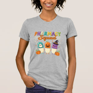 Apotheken-Team Halloween-Geister-Pillen-Design_1 T-Shirt