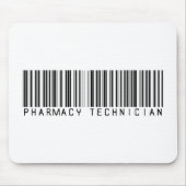 Apotheken-Techniker-Bar-Code Mousepad (Vorne)