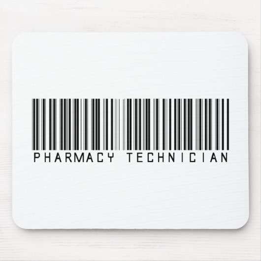 Apotheken-Techniker-Bar-Code Mousepad (Vorne)