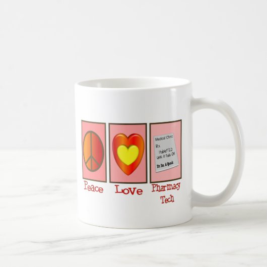 Apotheken-Techniker-Geschenke Kaffeetasse (Rechts)