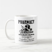 Apotheken-Techniker-Job-Tasse Kaffeetasse (Links)
