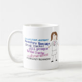 Apotheken-Techniker Kaffeetasse (Links)