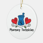Apotheken-Techniker Keramik Ornament (Links)