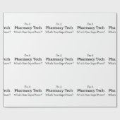 Apotheken-Technologie Geschenkpapier (Flach)
