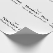 Apotheken-Technologie Geschenkpapier (Ecke)