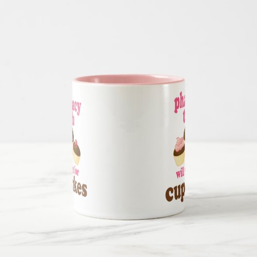 Apotheken-Technologie-(lustiges) Geschenk Zweifarbige Tasse (Mittel)