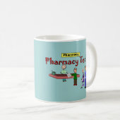 Apotheken-Technologie mit Kunden-Entwurf Kaffeetasse (VorderseiteRechts)