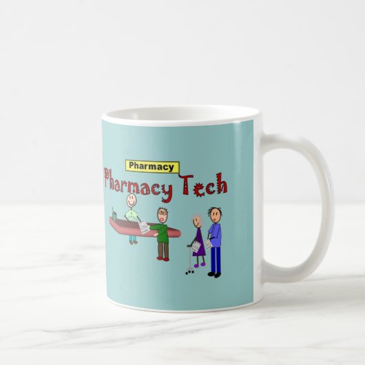 Apotheken-Technologie mit Kunden-Entwurf Kaffeetasse (Rechts)