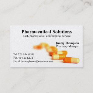 Apotheken-Visitenkarte-Apotheker Visitenkarte