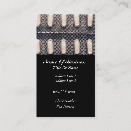 Apotheken-Visitenkarte Visitenkarte (Vorderseite)