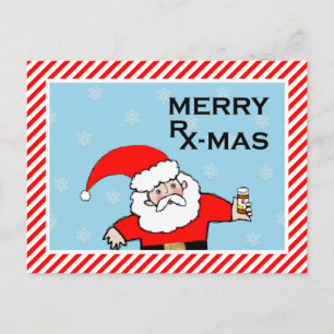 Apotheken-Weihnachtsgruß Feiertagspostkarte