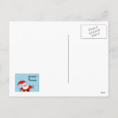 Apothekenferien Feiertagspostkarte (Rückseite)