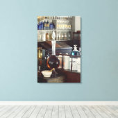 Apothekenflaschen Leinwanddruck (Insitu (Holzboden))