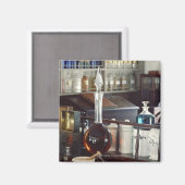 Apothekenflaschen Magnet (Vorderseite/Rückseite)