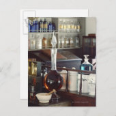 Apothekenflaschen Postkarte (Vorne/Hinten)