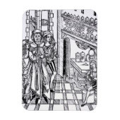 Apothekengeschäft, im Pub "Das Buch der Cirugia" Magnet (Vertikal)