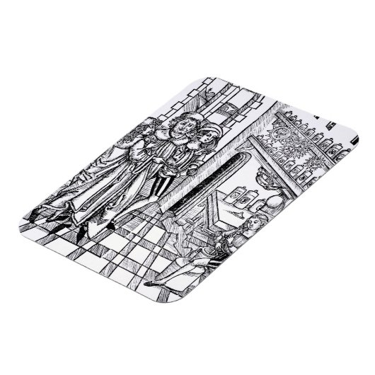 Apothekengeschäft, im Pub "Das Buch der Cirugia" Magnet (Linke Seite)