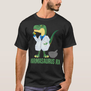Apothekenhelfer Apotheker Pharmasaurus RX Di T-Shirt