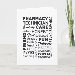 Apothekenhelfer Tech Medizin Apotheker Geschenk Karte