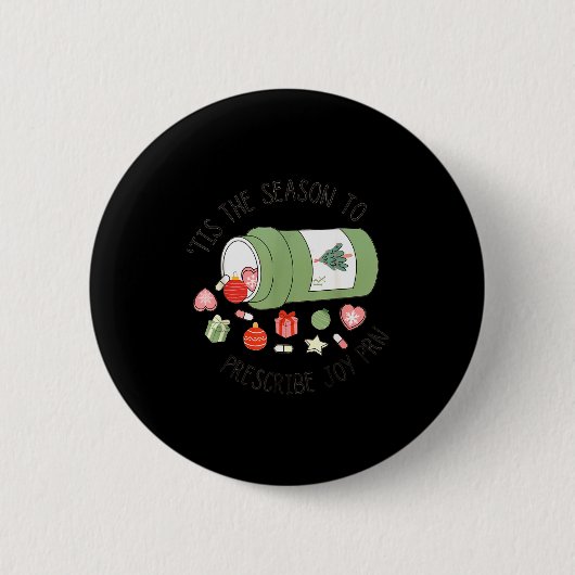 Apothekenhelfer Weihnachten Apotheke Abschluss  Button (Vorderseite)