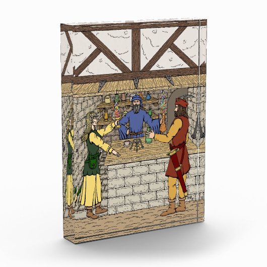 Apothekenladen Fotoblock (Links)