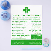 Apothekensymbol, Apotheke, Apotheker Flyer (Einzeln)