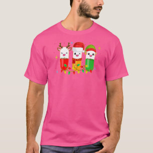 Apothekenteam Weihnachtsmannmütze Apotheker Frohe  T-Shirt