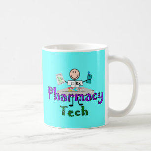 Apothekentechniker-Stickmännchen-Design-Geschenke Kaffeetasse