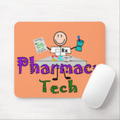 Apothekentechniker-Stickmännchen-Design-Geschenke Mousepad (Mit Mouse)