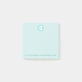 Apotheker abgefüllte Medizin Post-it Klebezettel (Vorderseite)