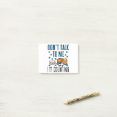 Apotheker Apotheke Tech Sprich nicht, ich zähle Post-it Klebezettel (Auf Schreibtisch)