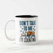 Apotheker Apotheke Tech Sprich nicht, ich zähle Zweifarbige Tasse (Links)