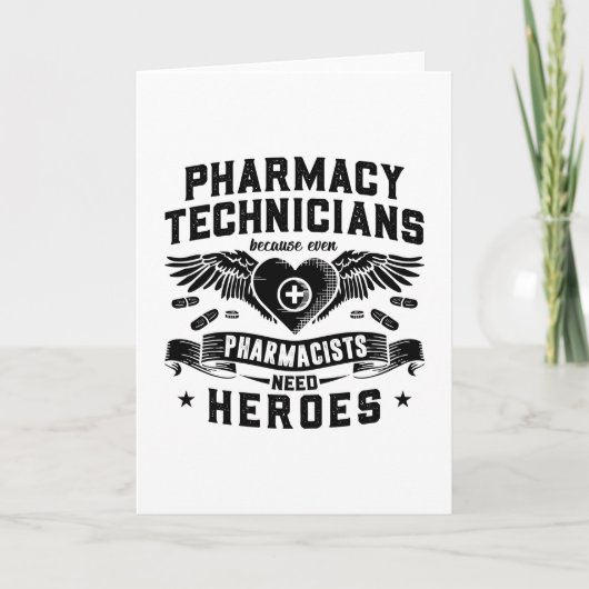 Apotheker Apothekenfachpersonal Techniker Tech Karte (Vorderseite)