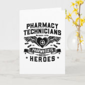 Apotheker Apothekenfachpersonal Techniker Tech Karte (Gelbe Blume)