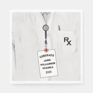 Apotheker Apothekenschulabschluss Serviette