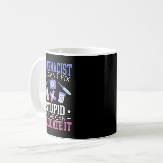 Apotheker Apotheker Apothekenassistent Kaffeetasse (Vorderseite Links)