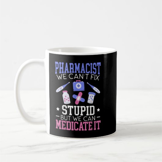 Apotheker Apotheker Apothekenassistent Kaffeetasse (Links)