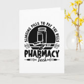 Apotheker Apothekerin, Apothekerin, Apothekerin Ge Karte (Gelbe Blume)