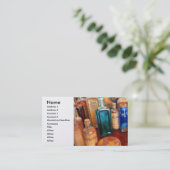 Apotheker - Arzneischrank Visitenkarte (Stehend Vorderseite)