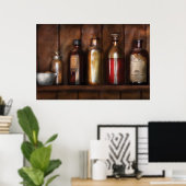 Apotheker - Ärztliche Elixer Poster (Heimbüro)