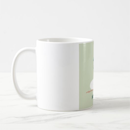 Apotheker auf einer Tablette Kaffeetasse (Links)