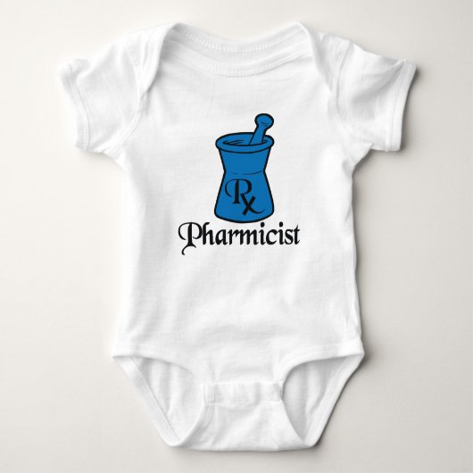 Apotheker Baby Strampler (Vorderseite)