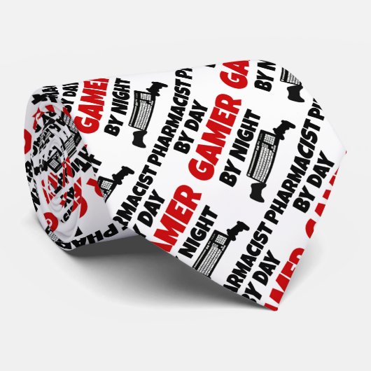 Apotheker bei Day Gamer by Night Krawatte (Gerollt)