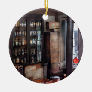 Apotheker - Besuch der Apotheke Keramik Ornament